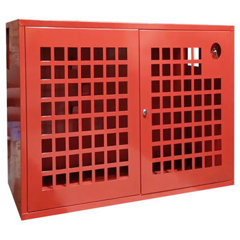 Щит пожарный закрытый металлический с сеткой 1200*700*300, Тип А (без комплекта)